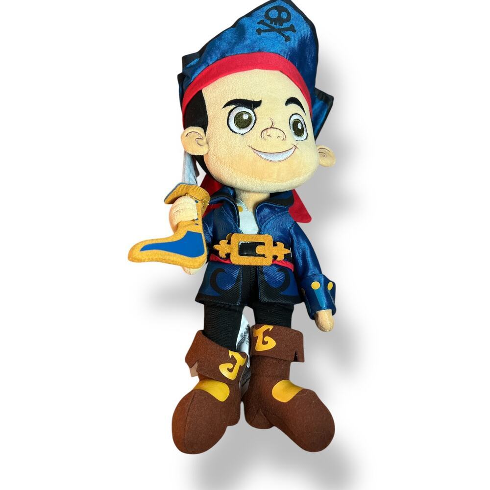 Blue Captain Jake and the Neverland Pirates Peter Pan Stuffed Animal Plush 12”